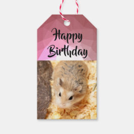 Hammyville - Cute Hamster Cadeaulabel
