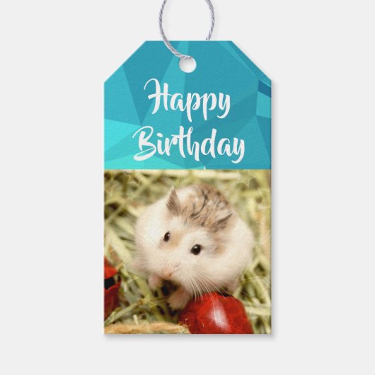 Hammyville - Cute Hamster Cadeaulabel (Voorkant)