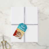 Hammyville - Cute Hamster Cadeaulabel (Met Touw)