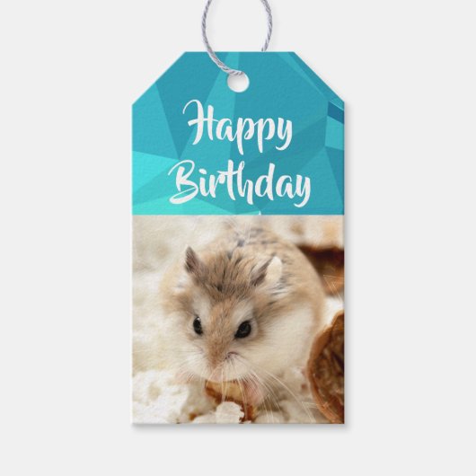 Hammyville - Cute Hamster Cadeaulabel (Voorkant)