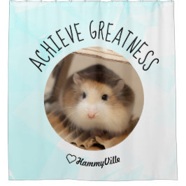 HammyVille - Cute Hamster Fresh & Squeeky Clean Douchegordijn