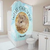 HammyVille - Cute Hamster Fresh & Squeeky Clean Douchegordijn (In situ)
