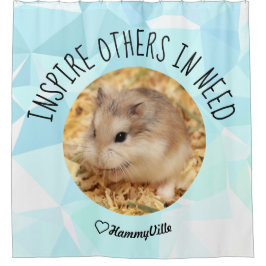HammyVille - Cute Hamster Fresh & Squeeky Clean Douchegordijn