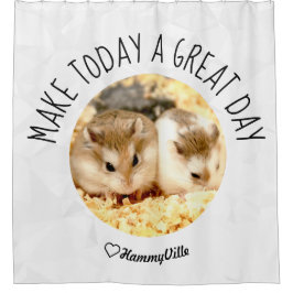 HammyVille - Cute Hamster Fresh & Squeeky Clean Douchegordijn