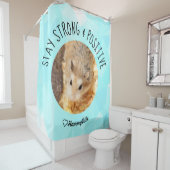 HammyVille - Cute Hamster Fresh & Squeeky Clean Douchegordijn (In situ)