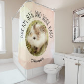 HammyVille - Cute Hamster Fresh & Squeeky Clean Douchegordijn (In situ)