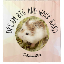 HammyVille - Cute Hamster Fresh & Squeeky Clean Douchegordijn
