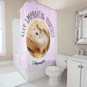 HammyVille - Cute Hamster Fresh & Squeeky Clean Douchegordijn (In situ)