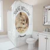HammyVille - Cute Hamster Fresh & Squeeky Clean Douchegordijn (In situ)