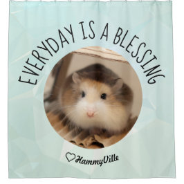 HammyVille - Cute Hamster Fresh & Squeeky Clean Douchegordijn