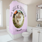 HammyVille - Cute Hamster Fresh & Squeeky Clean Douchegordijn (In situ)