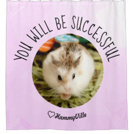 HammyVille - Cute Hamster Fresh & Squeeky Clean Douchegordijn