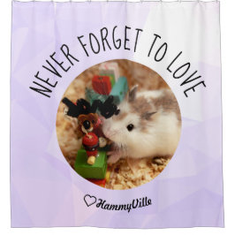 HammyVille - Cute Hamster Fresh & Squeeky Clean Douchegordijn