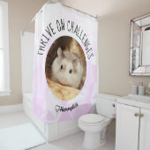 HammyVille - Cute Hamster Fresh & Squeeky Clean Douchegordijn (In situ)