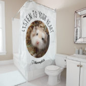 HammyVille - Cute Hamster Fresh & Squeeky Clean Douchegordijn (In situ)