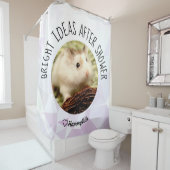 HammyVille - Cute Hamster Fresh & Squeeky Clean Douchegordijn (In situ)