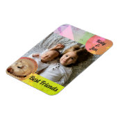 HammyVille - Cute Hamster Friendship Personalize Magneet (Linkerzijde)
