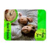 HammyVille - Cute Hamster Friendship Personalize Magneet (Horizontaal)