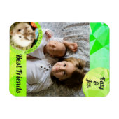 HammyVille - Cute Hamster Friendship Personalize Magneet (Horizontaal)