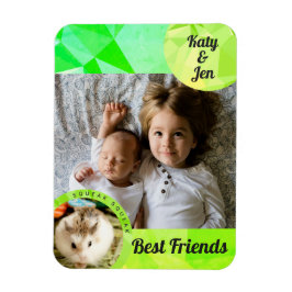 HammyVille - Cute Hamster Friendship Personalize Magneet