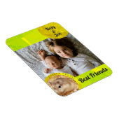 HammyVille - Cute Hamster Friendship Personalize Magneet (Rechterzijde)