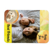 HammyVille - Cute Hamster Friendship Personalize Magneet (Horizontaal)