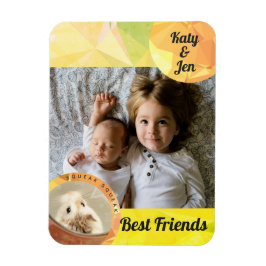 HammyVille - Cute Hamster Friendship Personalize Magneet