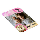 HammyVille - Cute Hamster Friendship Personalize Magneet (Rechterzijde)
