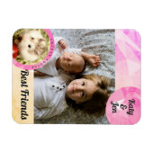 HammyVille - Cute Hamster Friendship Personalize Magneet (Horizontaal)