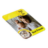 HammyVille - Cute Hamster Friendship Personalize Magneet (Rechterzijde)