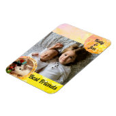 HammyVille - Cute Hamster Friendship Personalize Magneet (Linkerzijde)