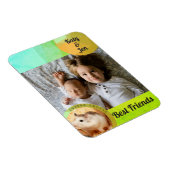HammyVille - Cute Hamster Friendship Personalize Magneet (Rechterzijde)