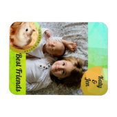 HammyVille - Cute Hamster Friendship Personalize Magneet (Horizontaal)