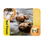 HammyVille - Cute Hamster Friendship Personalize Magneet (Horizontaal)