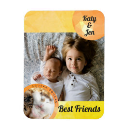 HammyVille - Cute Hamster Friendship Personalize Magneet