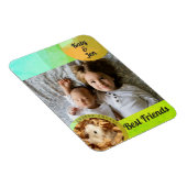 HammyVille - Cute Hamster Friendship Personalize Magneet (Rechterzijde)