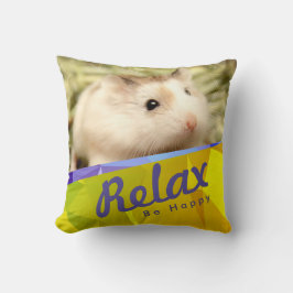 Hammyville - Cute Hamster Geo Design Kussen