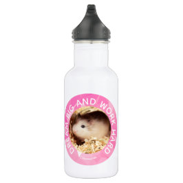 Hammyville - Cute Hamster Gepersonaliseerd je eige Waterfles