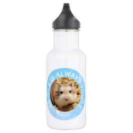 Hammyville - Cute Hamster Gepersonaliseerd je eige Waterfles