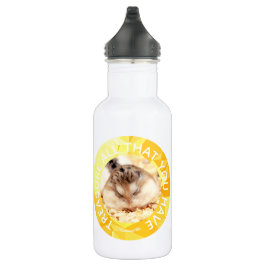 Hammyville - Cute Hamster Gepersonaliseerd je eige Waterfles
