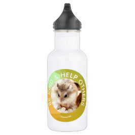 Hammyville - Cute Hamster Gepersonaliseerd je eige Waterfles