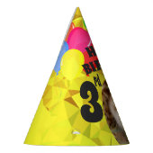 Hammyville - Cute Hamster Golden Pareltjes Feesthoedjes (Links)