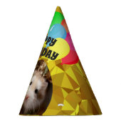 Hammyville - Cute Hamster Golden Pareltjes Feesthoedjes (Rechts)