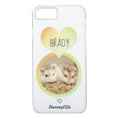 Hammyville - Cute Hamster Heart Case-Mate iPhone Case (Achterkant)