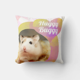 HammyVille - Cute Hamster Heart Huggy Buggy Kussen