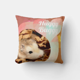 HammyVille - Cute Hamster Heart Huggy Buggy Kussen