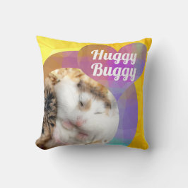 HammyVille - Cute Hamster Heart Huggy Buggy Kussen