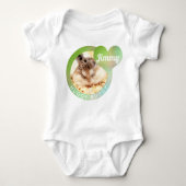 HammyVille - Cute Hamster Heart Huggy Buggy Romper (Voorkant)