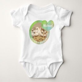 HammyVille - Cute Hamster Heart Huggy Buggy Romper