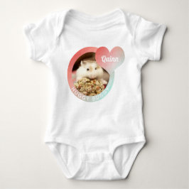 HammyVille - Cute Hamster Heart Huggy Buggy Romper